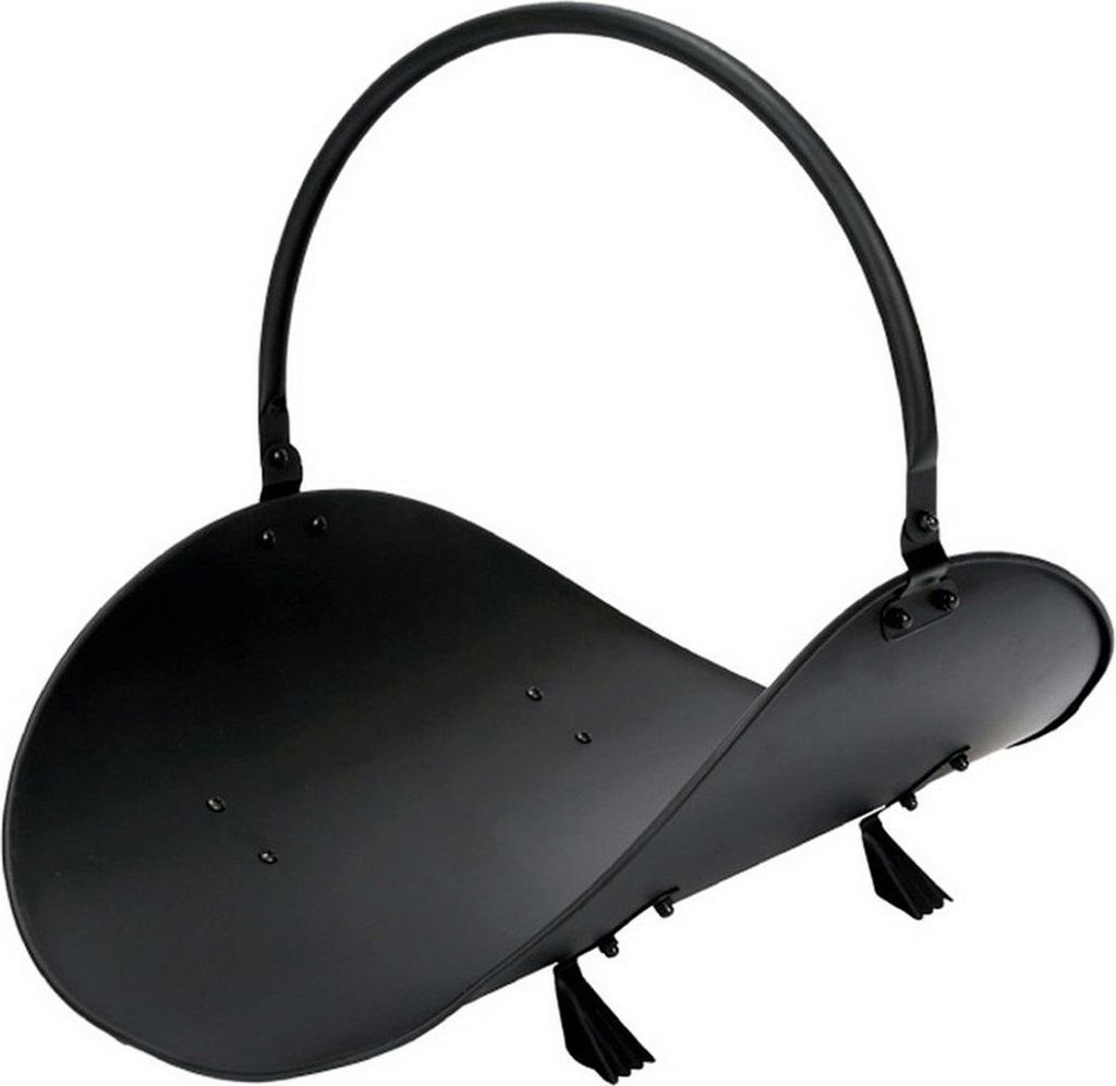 Buchenkiste Schwarz 48x32x40cm Edm