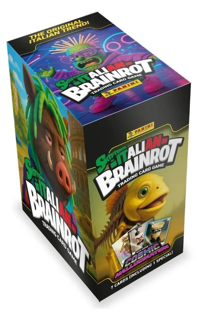 Complétez votre Collection Brainrot Série 2 - 24 Paquets Cartes Italie