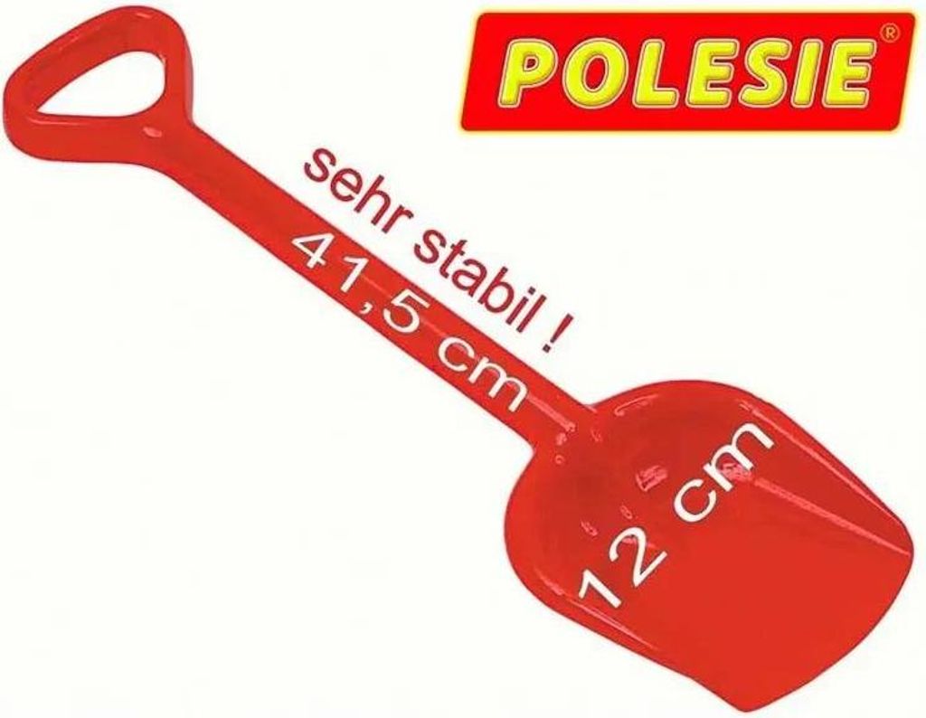 Schaufel für Kinder, Länge ca. 41 cm, 1 Stück, farblich sortierte Ware