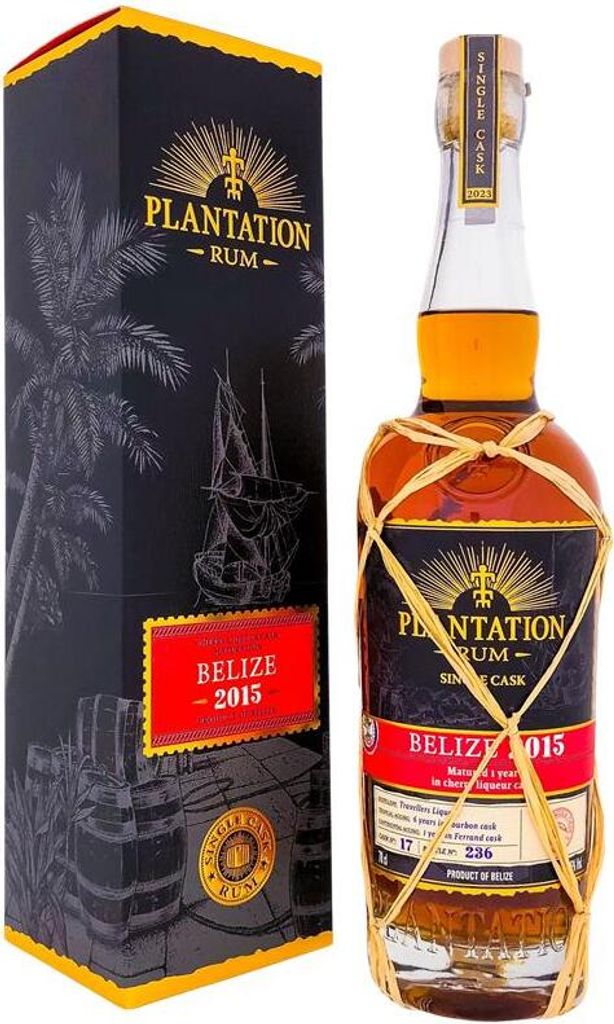 Plantation Belize 2015 Single Cask Collection 2023 + Box Produktbild 