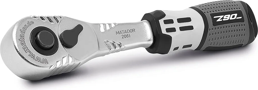 Cricchetto Professionale Z90 1/4" - 90 Denti per Meccanica Alta Precisione