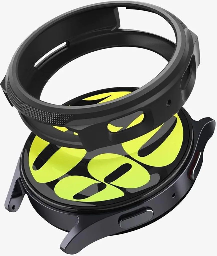 Custodia Spigen Liquid Air per Samsung Galaxy Watch 7 40mm Nero Opaco