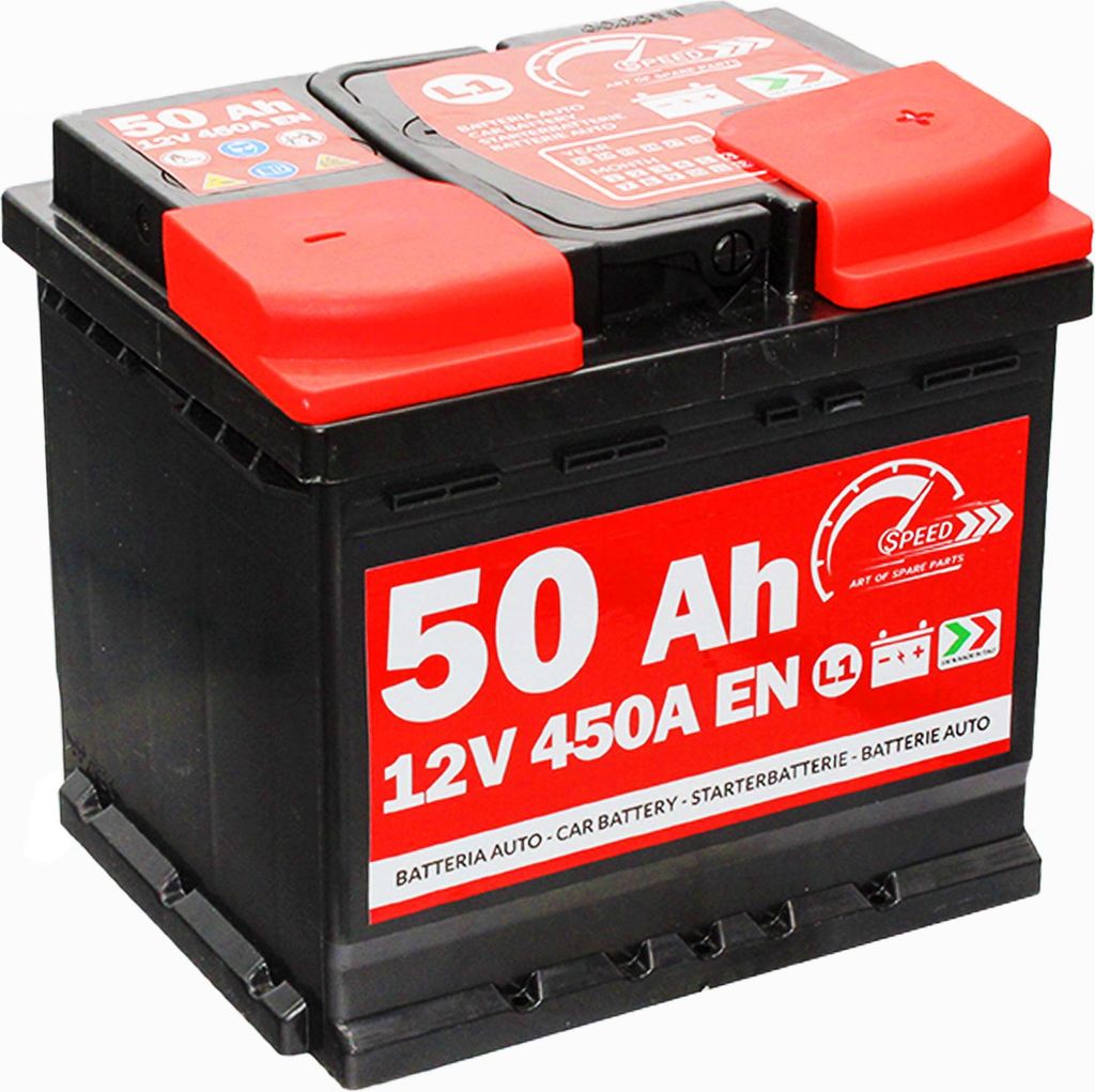 SPEED Starterbatterie L150 12V 50Ah 450A