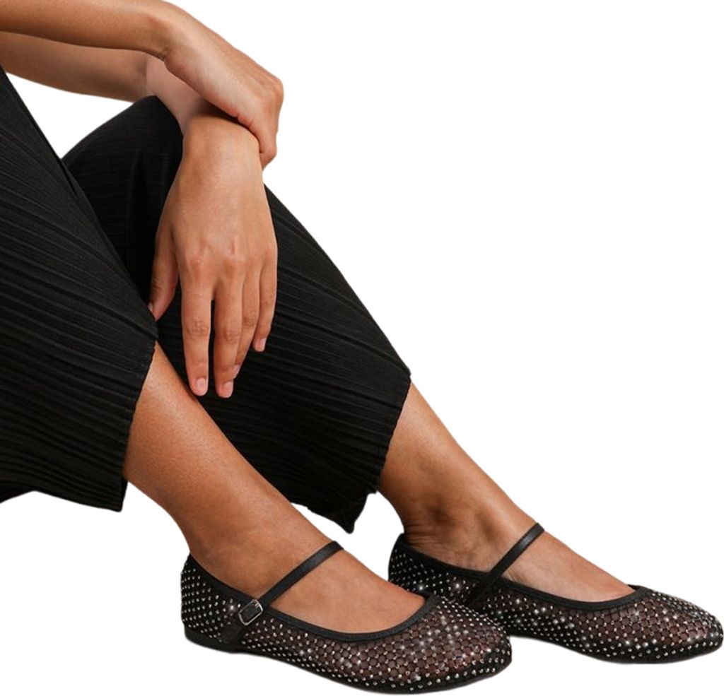 Where ́s That From - Damen Pumps "Tennessee", Strassbesatz WM487 (37 EU) (Schwarz)