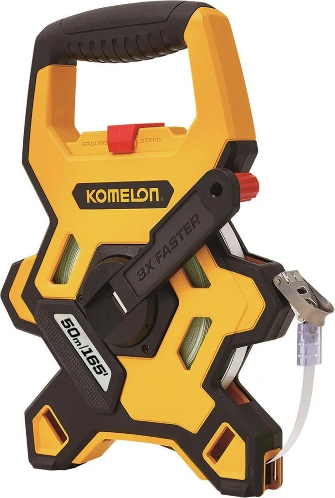 Komelon Entrepreneur TK14847 Ruban de Mesure Long 50m / 165ft en Acier