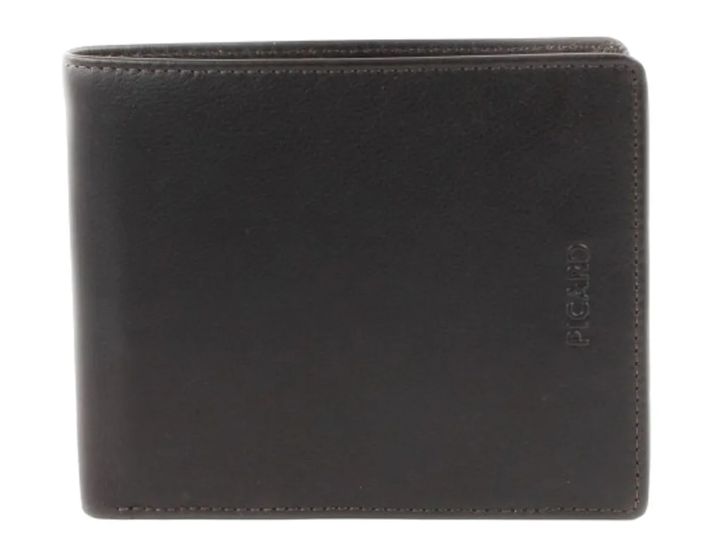 PICARD portafoglio Brooklyn Trifold Wallet Cafe marrone scuro
