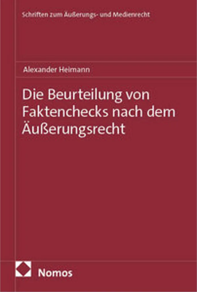 Guide Droit de l'expression : Éviter les procès en Fact-checking