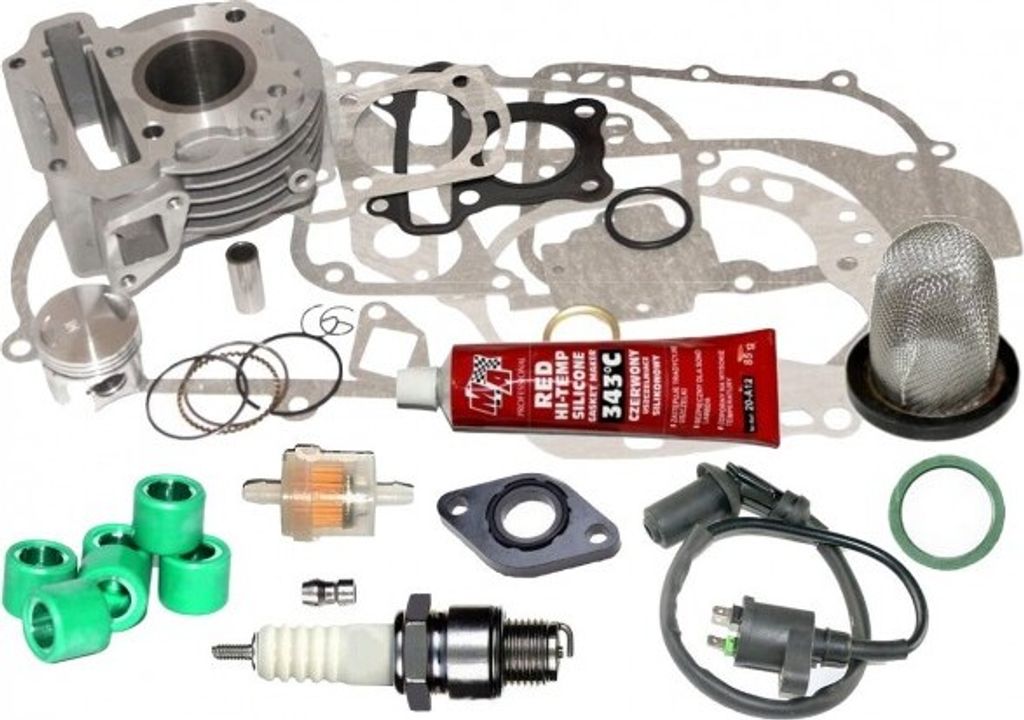 Racing Zylinder KIT Dichtung für MOTOWELL Magnet City 50 4T 2010-2017 Zylinderkit