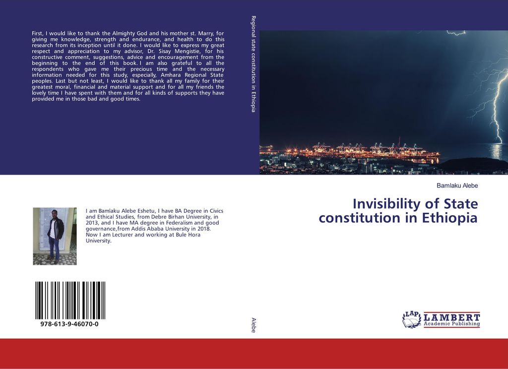 Invisibility of State constitution in Ethiopia