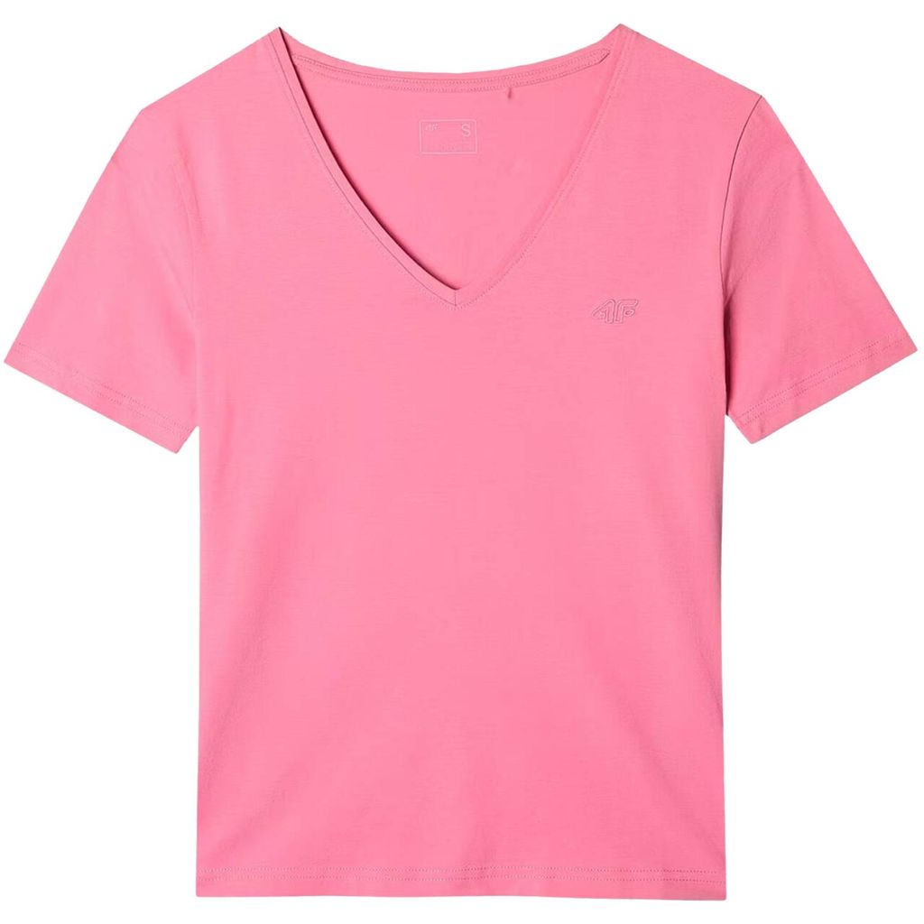 4F - "F1649" T-Shirt für Damen MR2130 (S) (Pink)