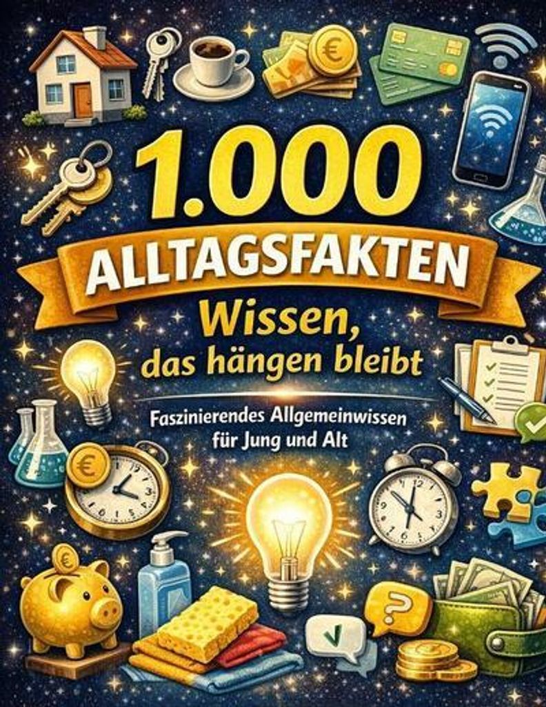 1.000 Alltagsfakten - Wissen, das hängen bleibt