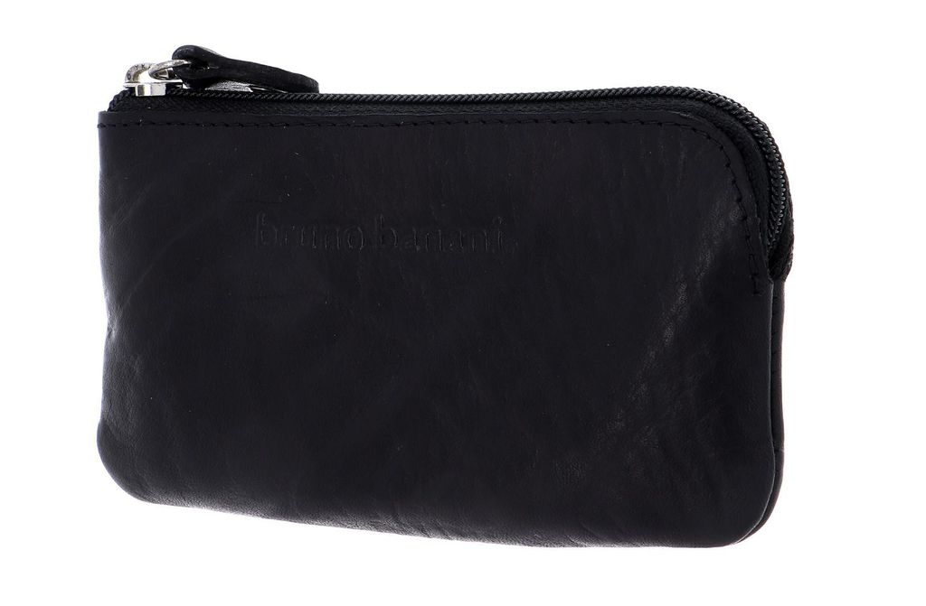 bruno banani Leder Schlüsselmäppchen Africa Keyholder Black Produktbild 