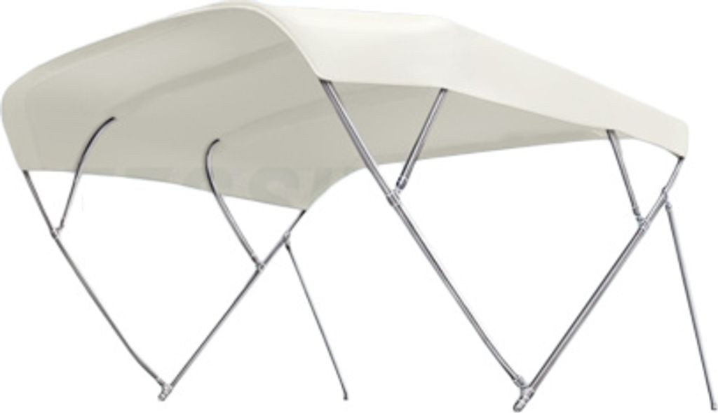 Allpa Sonnen-Top Modell 'Fly Inox'; Weiß; 200x156x252cm