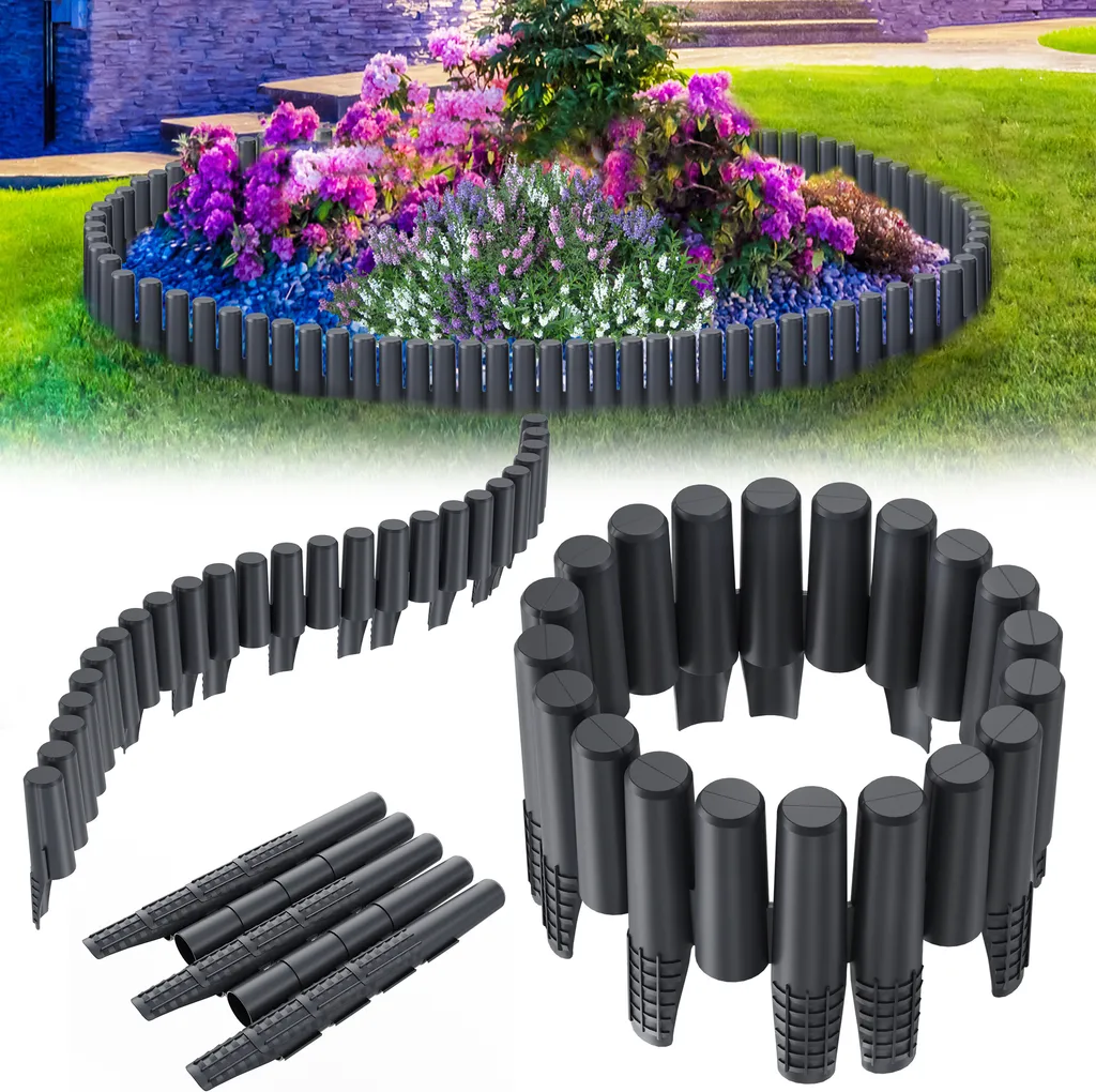 Bordure de Pelouse 5,6m pour Délimiter vos Allées et Massifs de Fleurs