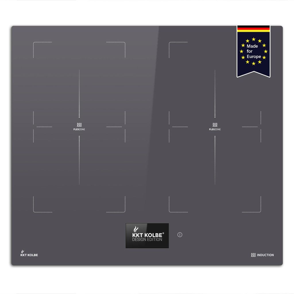 Plaque à induction 60cm Vitrocéramique / Autonome 4 zones Image du produit 