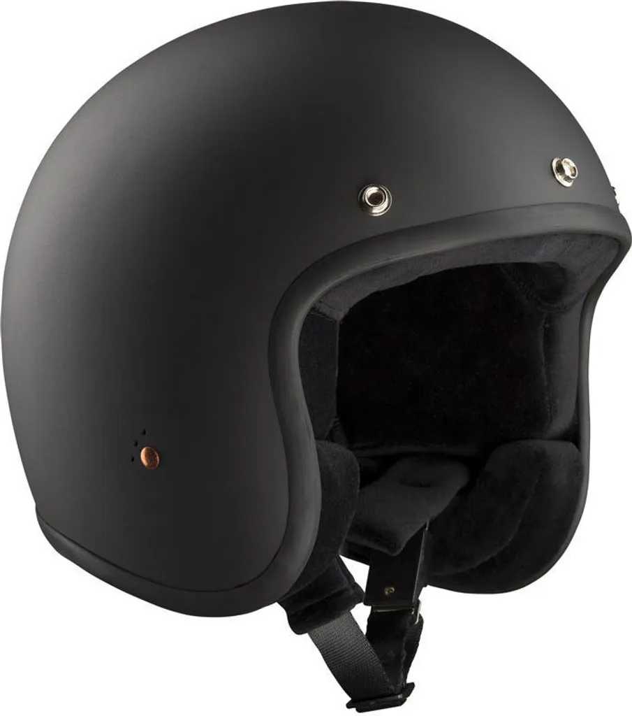 Casque Jet Bandit ECE Jet 2 Noir Mat - Taille L 59 Protection Homologuée