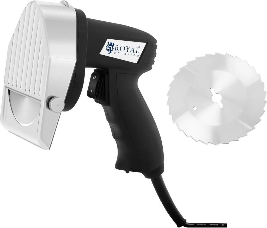 Taglia Kebab Elettrico 3000 RPM Royal Catering - Lama 100mm Acciaio