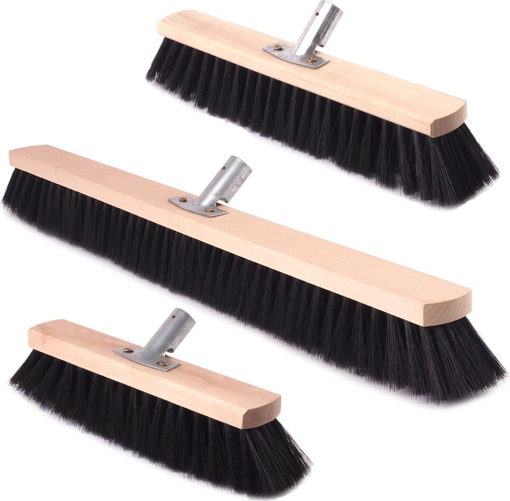 BAUSTER Straßenbesen Kehrbesen Industriebesen Saalbesen Besen 30 40 50 60 70 80 100 cm Besonderheiten: 70 cm Straßenbesen