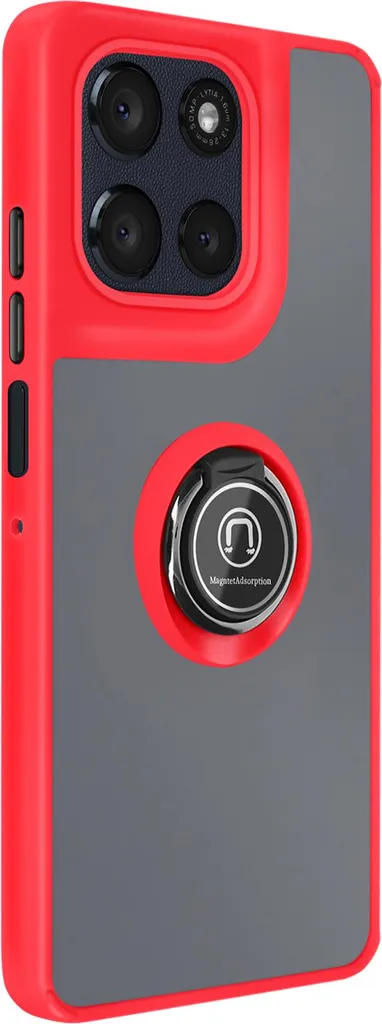 Cover Motorola Moto G56 Avizar Rossa Magnetica - Protezione Top