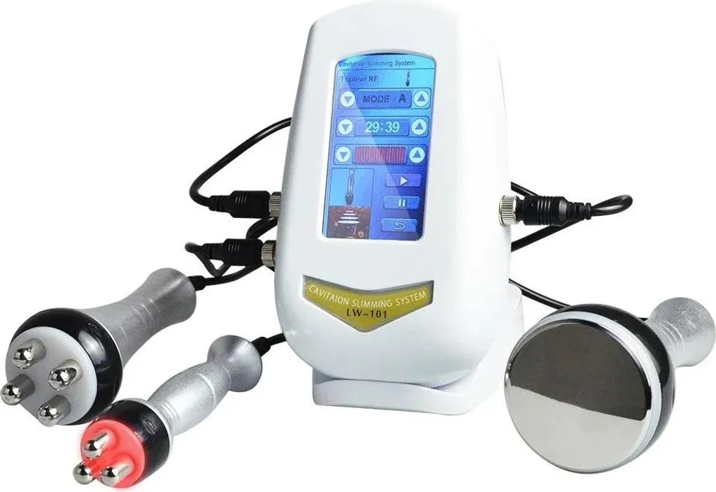 Dispositivo di rassodamento del corpo, rassodamento della pelle, trattamento delle rughe, 3 in 1 40K, spina UE