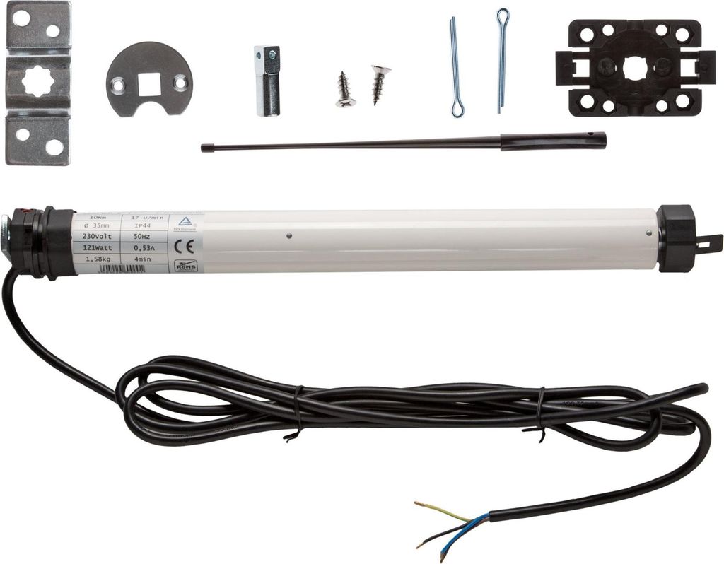 Rollladenmotor SL, SL35 10/17 Mini (10 Nm / SW40 / Produktbild 