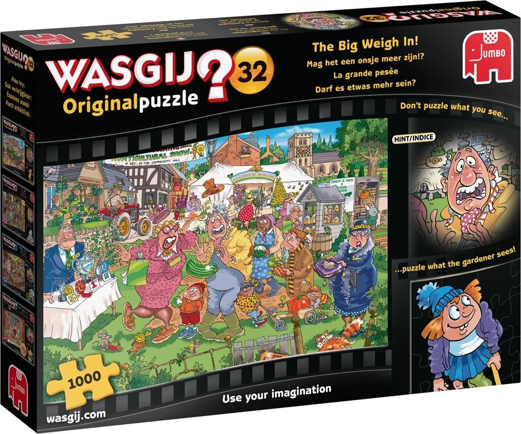Jumbo Spiele Jumbo Wasgij Original 32 Darf es etwas mehr Produktbild 