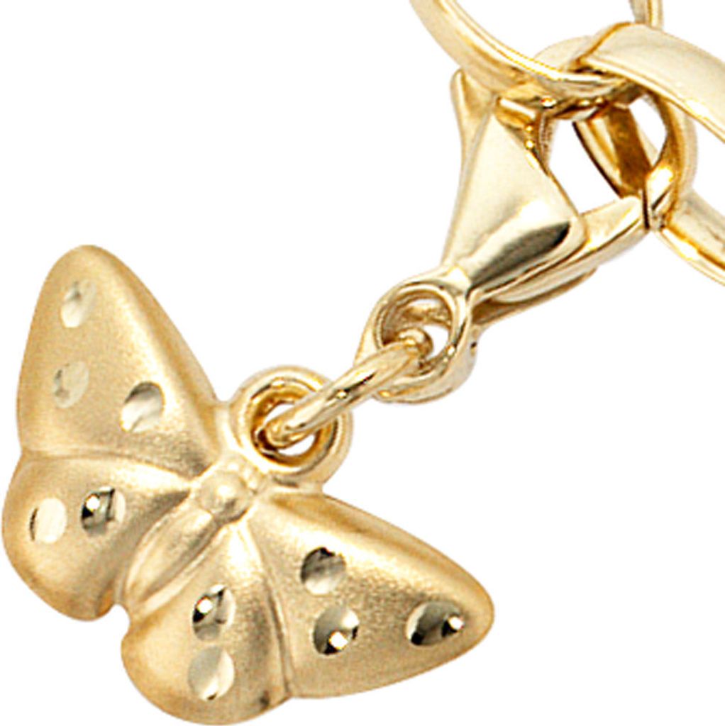 Charm Anhänger Einhänger Schmetterling aus 333 Gold Produktbild 