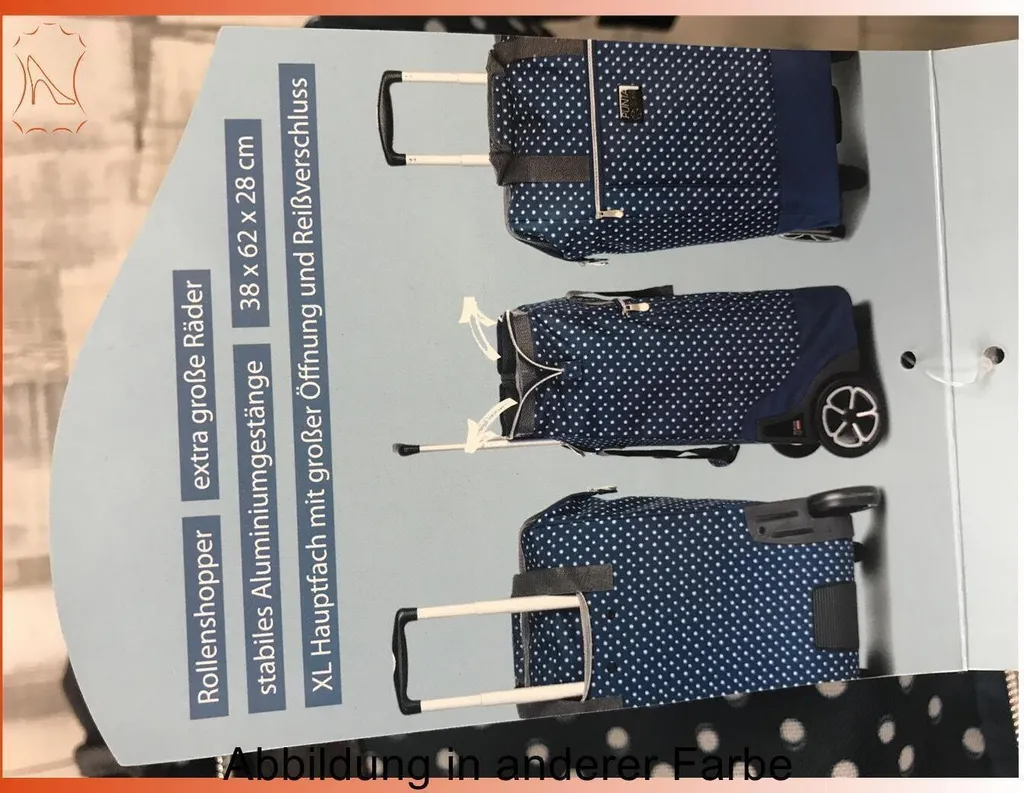 PUNTA Shopping Trolley 40L Ocean Teal: Robustezza e Volume XL - 10