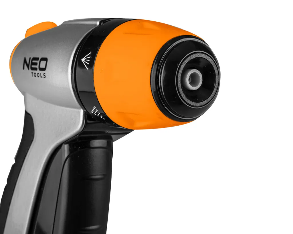 Pistolet Multi-jets pour Arrosage et Nettoyage Jardin NEO TOOLS 4 en 1