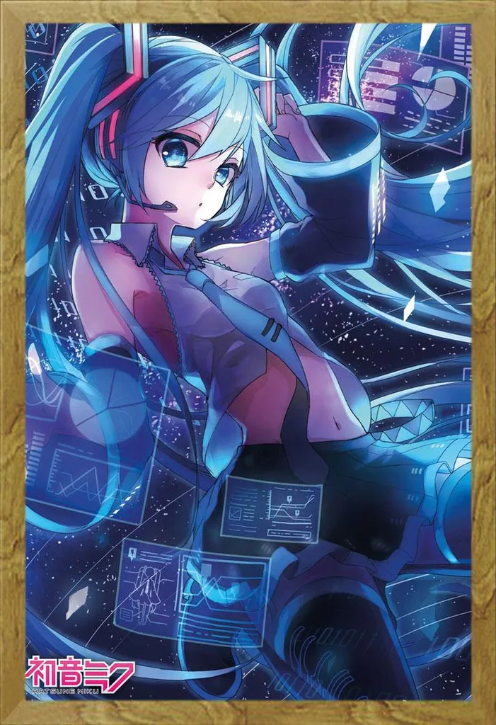 Offerta Poster Hatsune Miku + Cornice Rovere Shinsuke e Acrilico