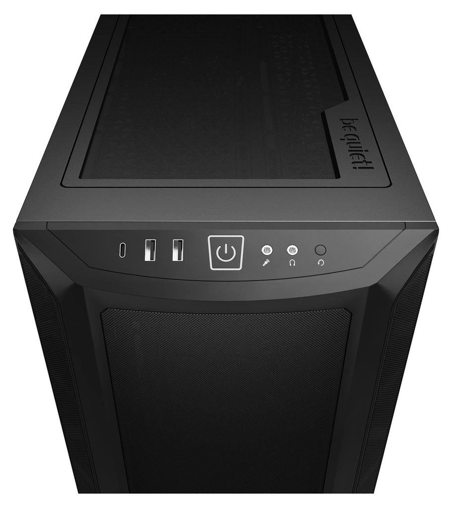 be quiet! Shadow Base 800 Black, Midi Tower, PC, Schwarz, Produktbild 