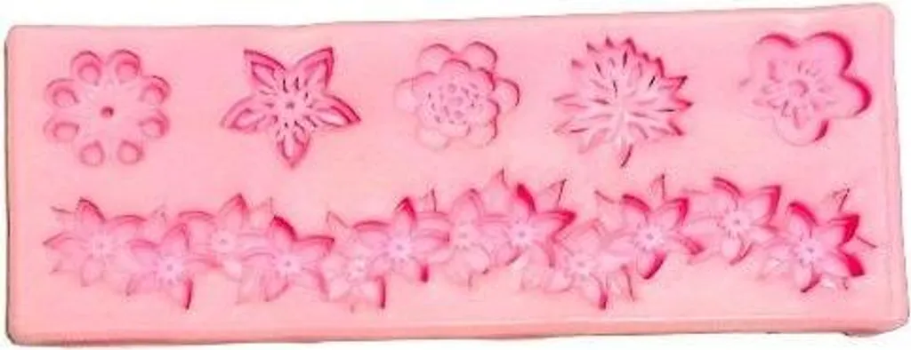 Ghirlanda Fiori Silicone Vintage - Arredo Shabby Real Touch Elegante