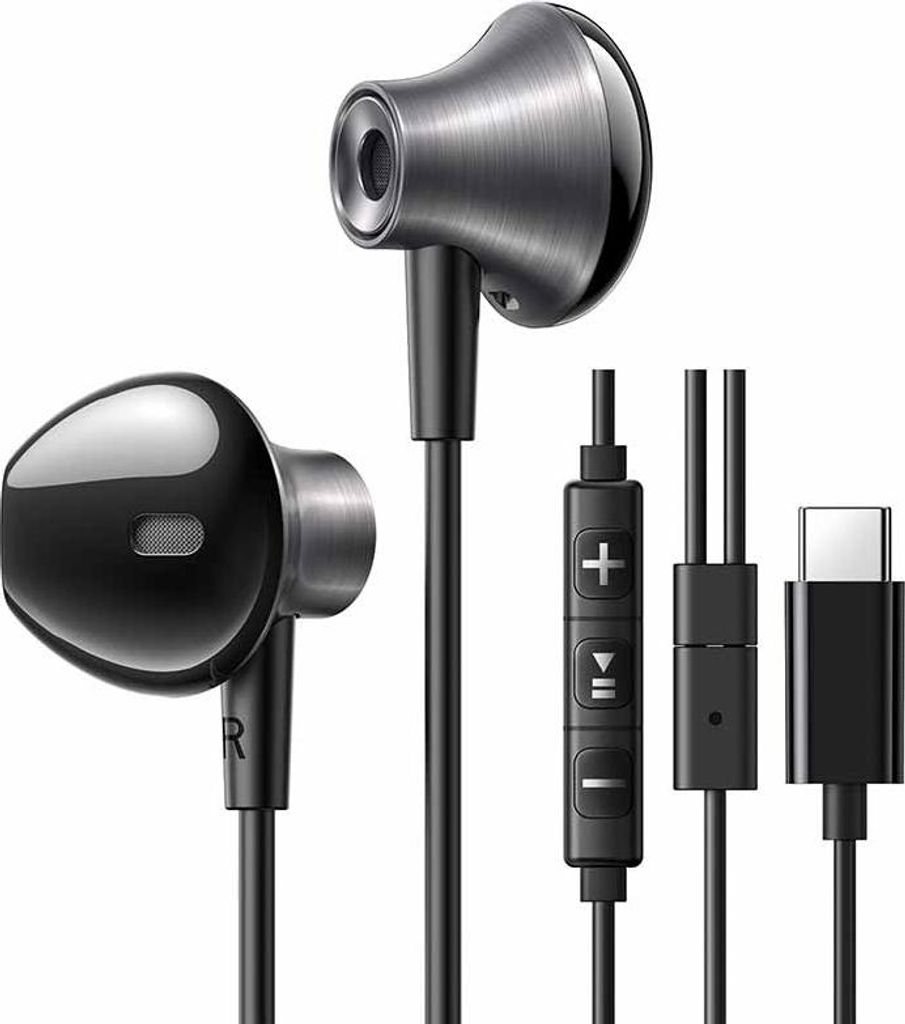 Słuchawki Przewodowe Ugreen Ep106 Usb-C (Czarne) Zdjęcie produktu 