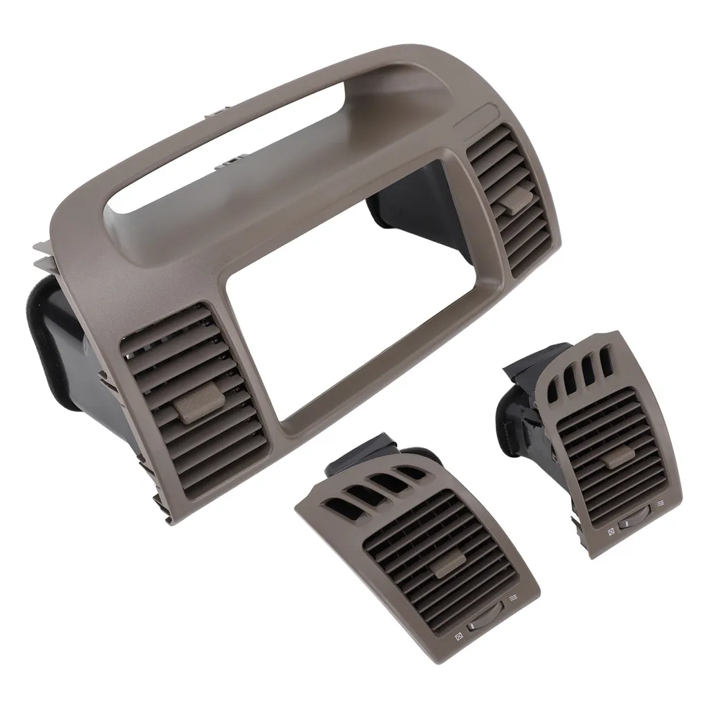 Grille d'aération centrale et panneau de sortie de climatisation auto