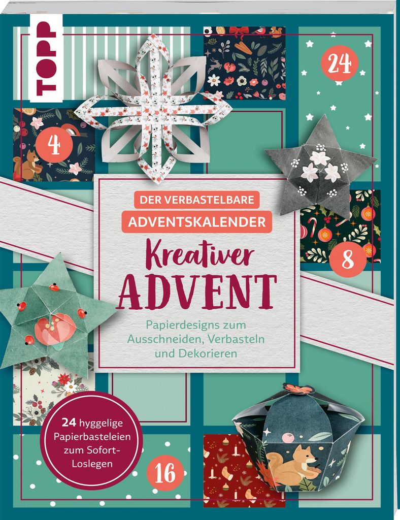 Der verbastelbare Adventskalender: Kreativer Advent. Produktbild 
