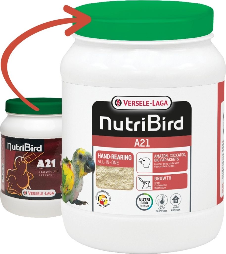 Versele Laga NutriBird A21 800g - Futter für die Aufzucht von Küken (21% Protein)