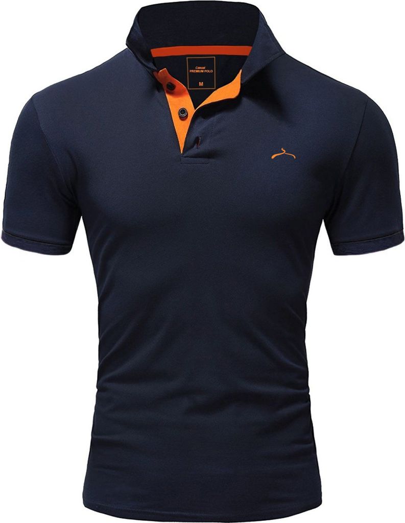 SOULSTAR Herren Poloshirt MPPREMIUM Herren Kurzarm T-Shirt Polo Hemd