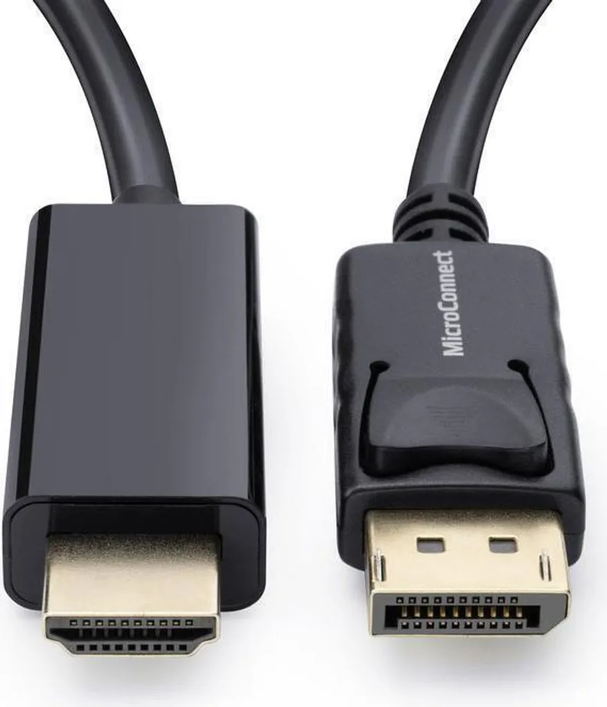 Adaptateur DisplayPort vers HDMI 10m Noir MC-DP-HDMI-1000 Longue Distance