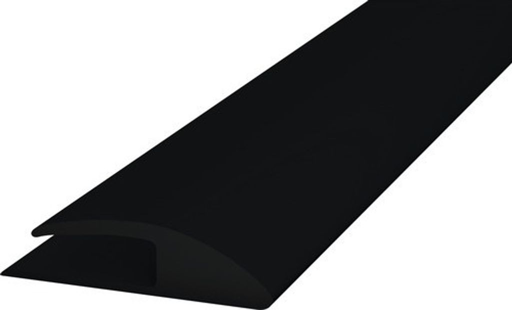Prinz Einschubprofil einseitig Weich-PVC schwarz Produktbild 