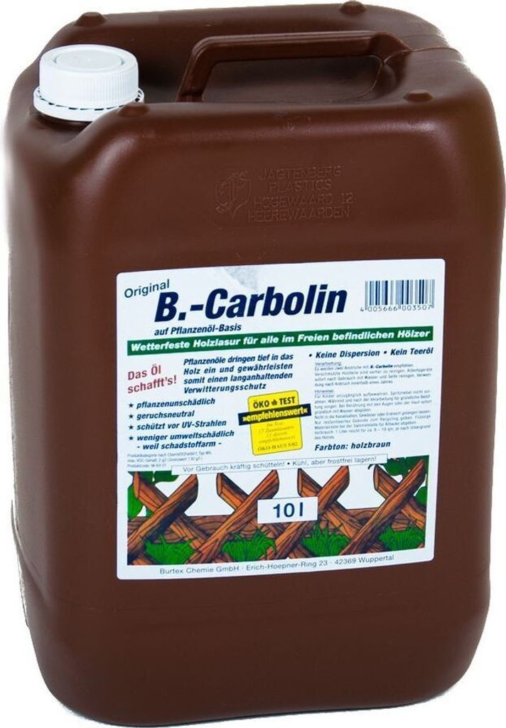 Burtex B. Carbolin Holzanstrich 10 l Kst. Kan.