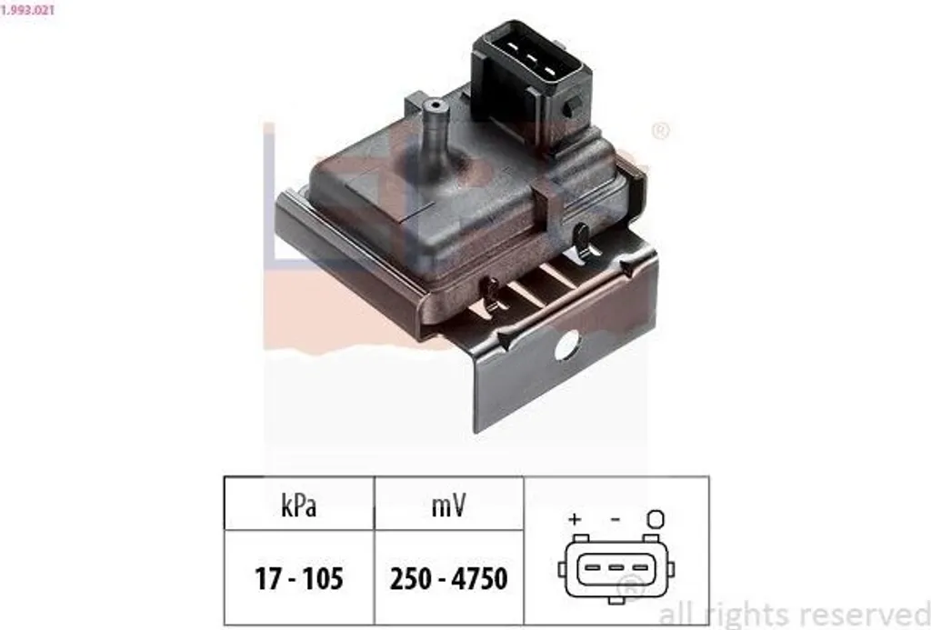 Solution Ralenti Instable Peugeot 206 : Capteur Pression Air EPS