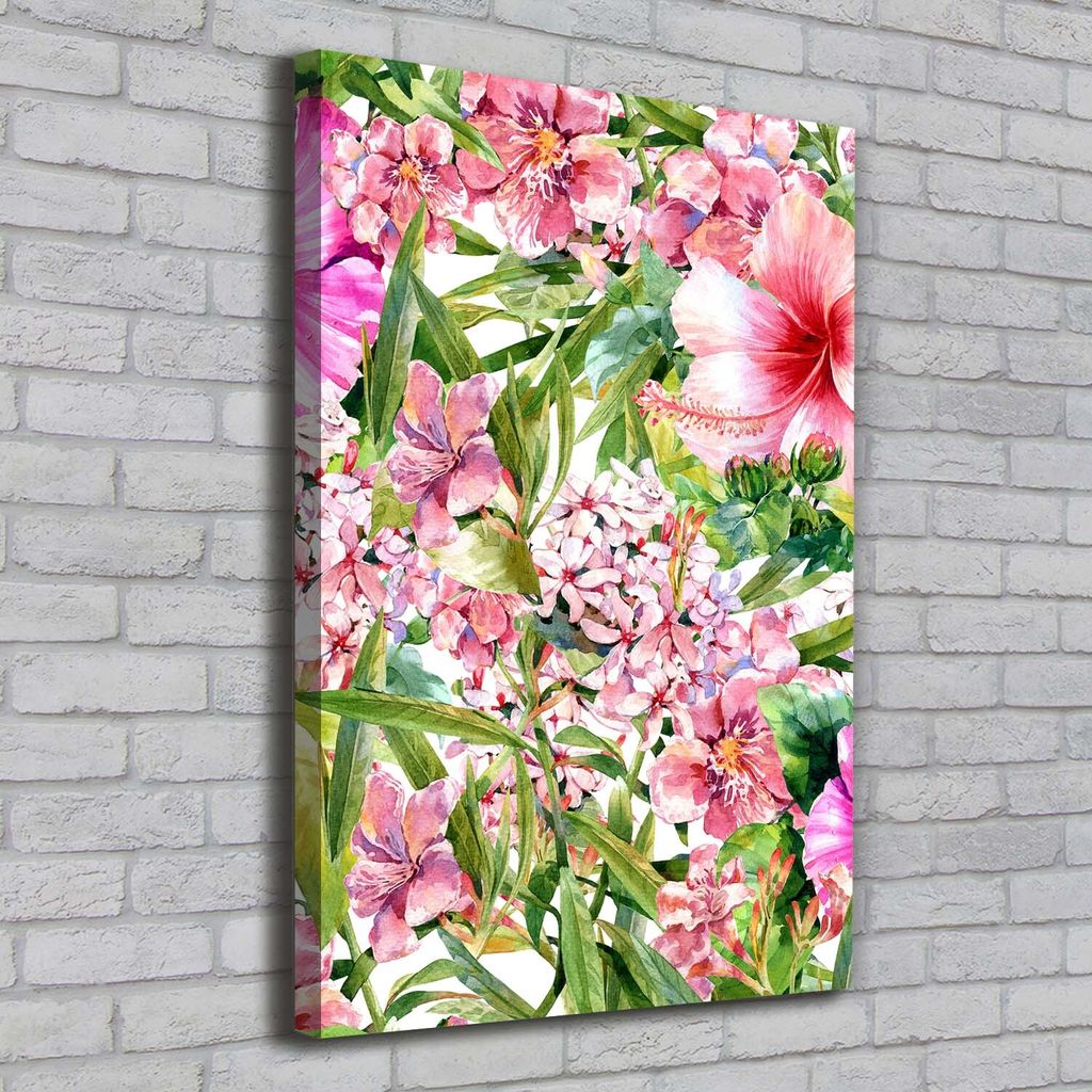 Tulup Leinwandbild - 70x100cm - Wandkunst - Drucke auf Leinwand - Leinwanddruck - Wohnzimmer Wanddekoration XXL - Wohnung Deko Kunstdrucke - Blum...