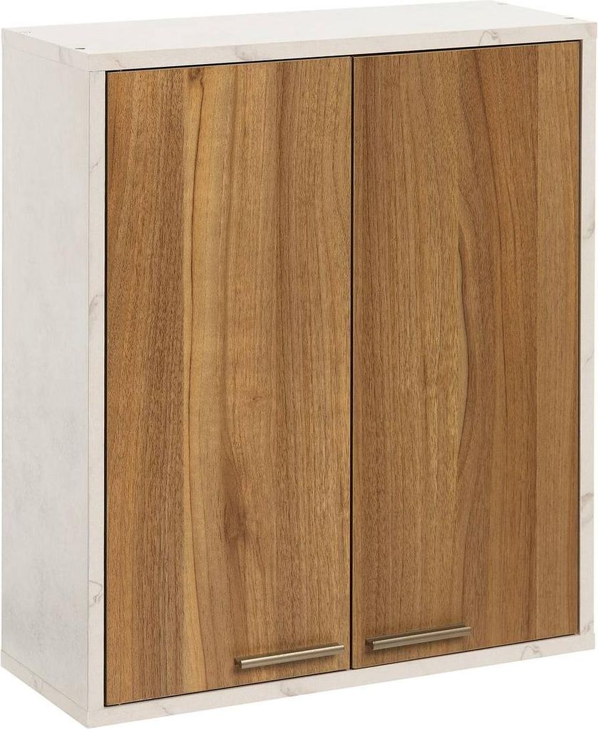 2-türiger oberschrank come holz und marmoreffekt - 5 five simply smart