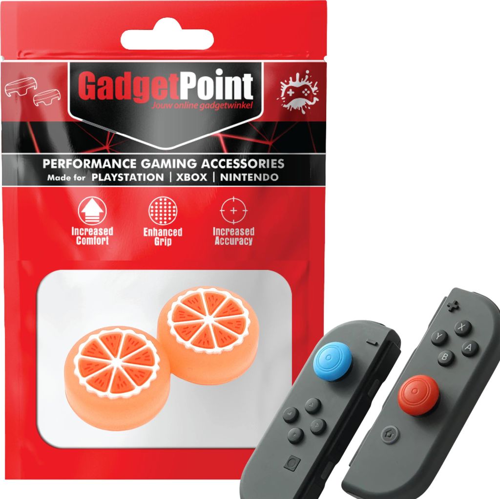 Thumbgrips - Thumb Grips voor Nintendo Switch Joy-Con Controllers - Gaming Thumbgrips - Performance Anti-Slip Thumbsticks - Bescherming Accessoires...