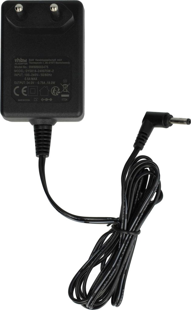 vhbw Netzteil kompatibel mit Philips AC0819/10, AC0820/10, Produktbild 