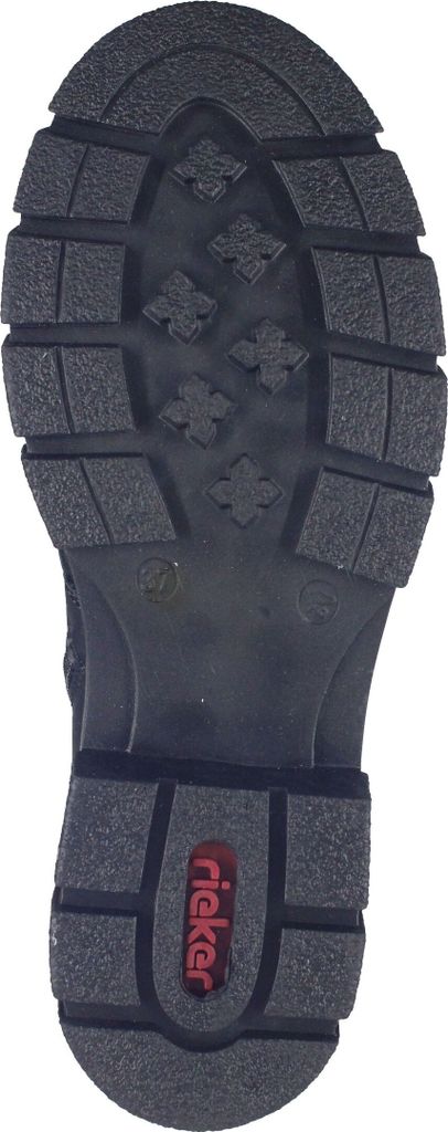 Rieker damskie sznurowane buty czarne Zdjęcie produktu 71