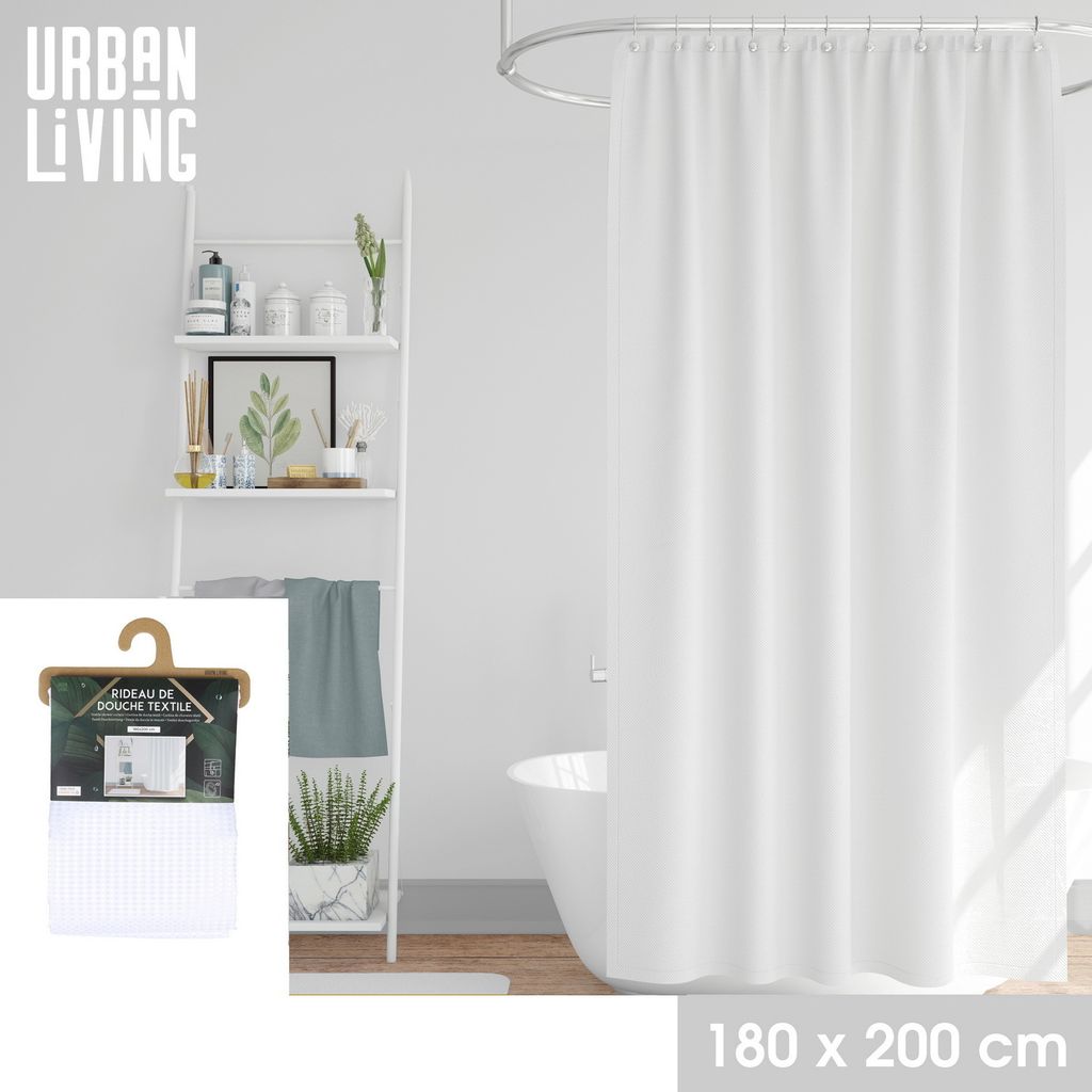 Urban Living Duschvorhang "PURE""  Dusch-Vorhang 153300 Produktbild 