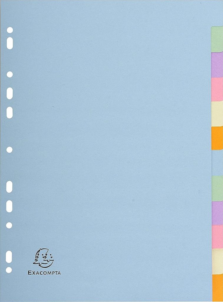 EXACOMPTA 1612E EXACOMPTA Karton-Register, DIN A4, Image du produit 