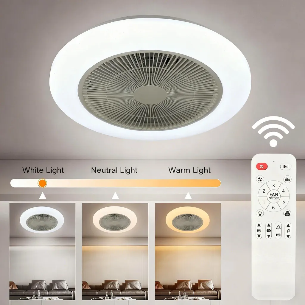 Ventilateur de plafond silencieux : finissez-en avec la chaleur LED