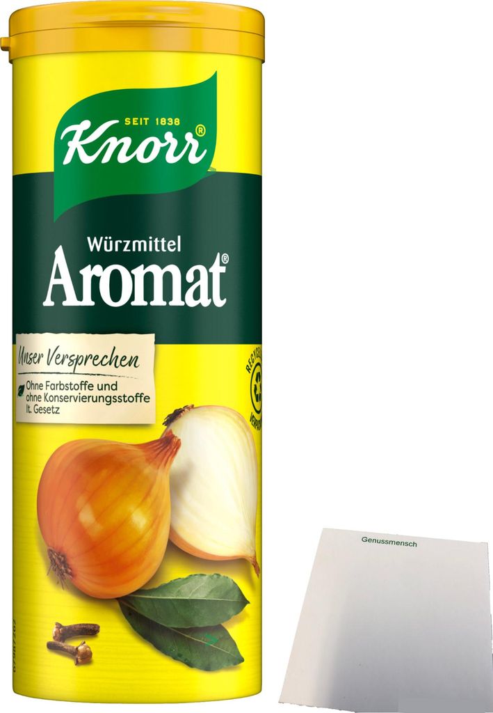 Knorr Aromat Würzstreuer (1x100g) + usy Block